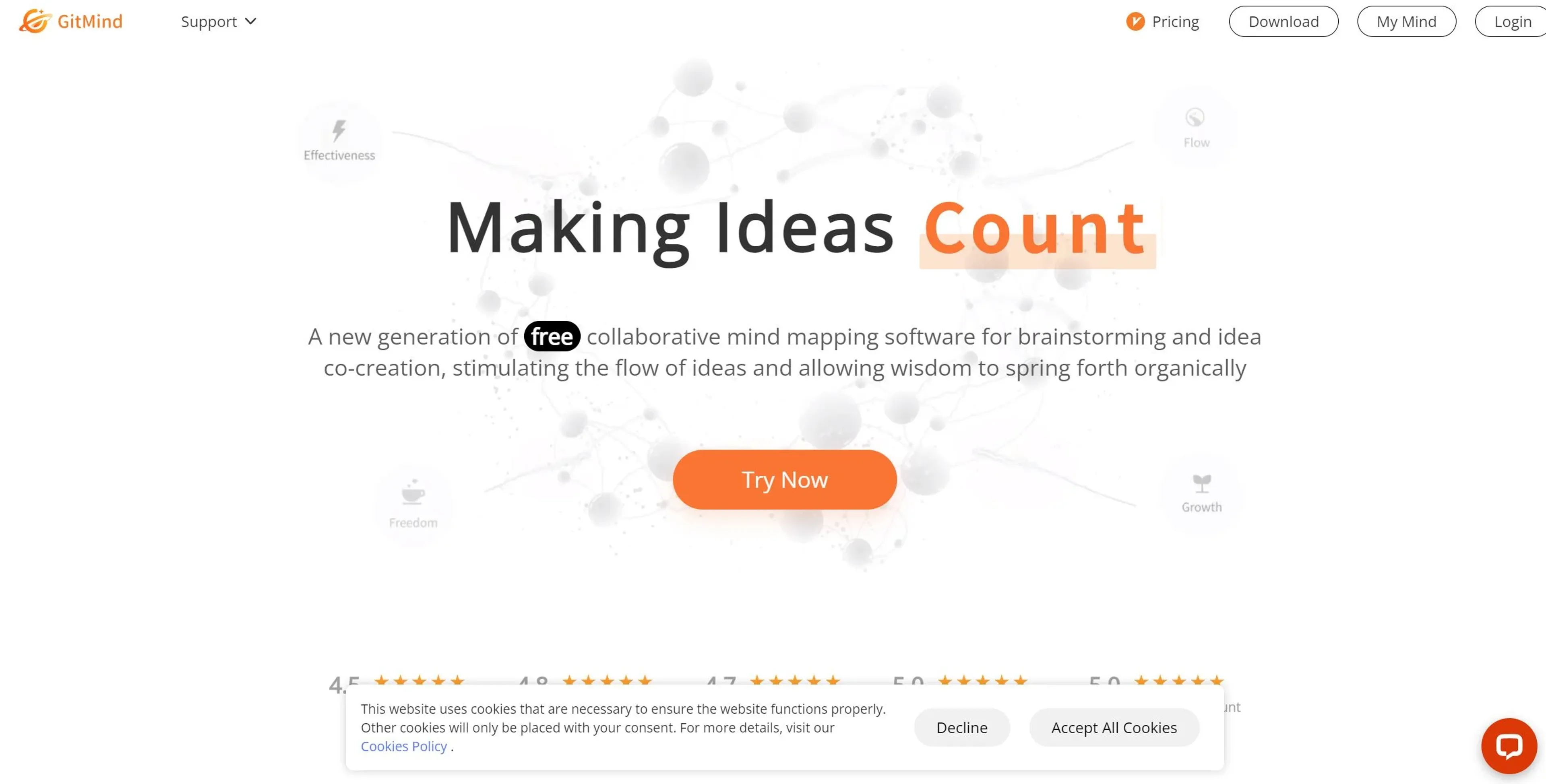 GitMind AI product screenshot