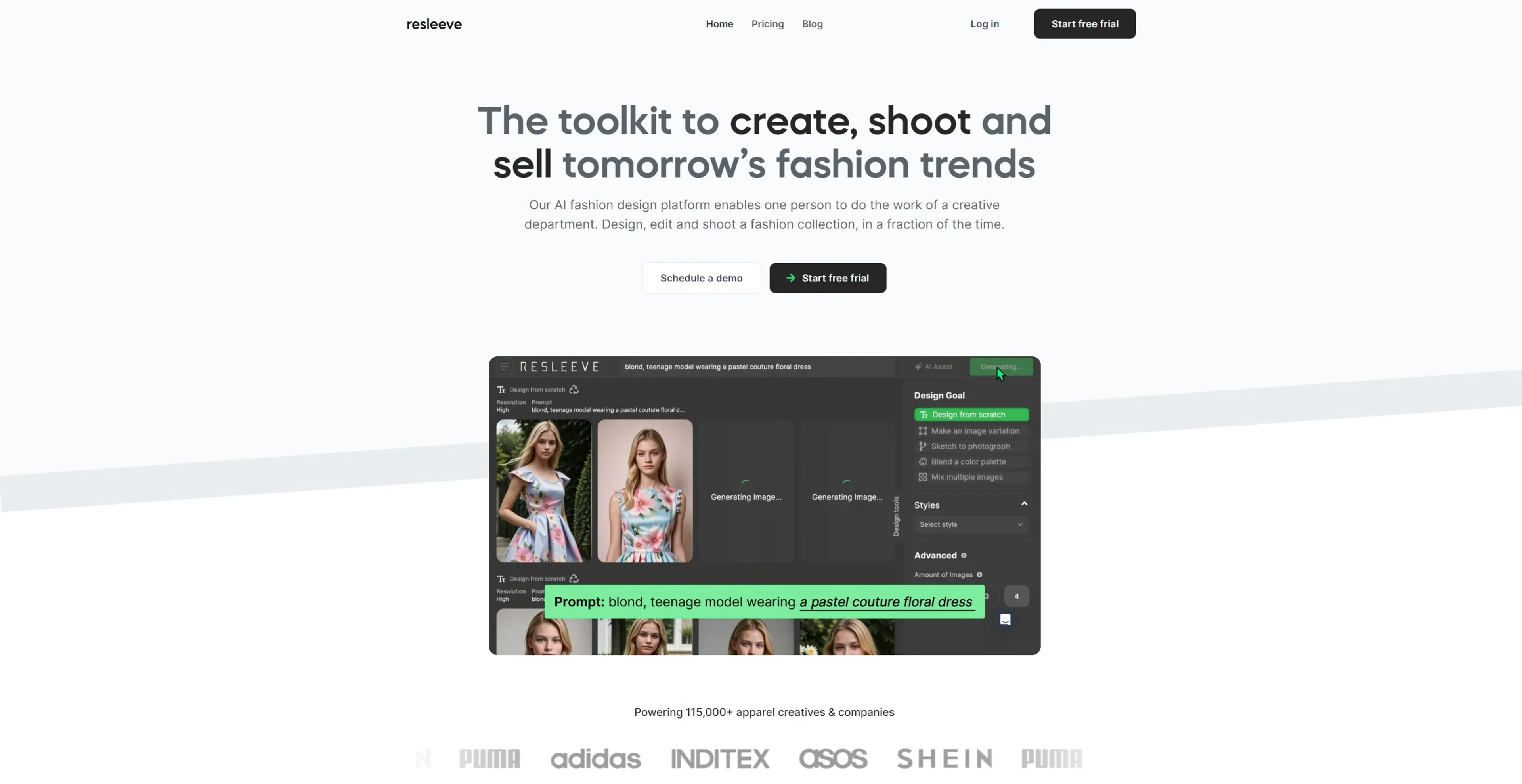 Resleeve product screenshot