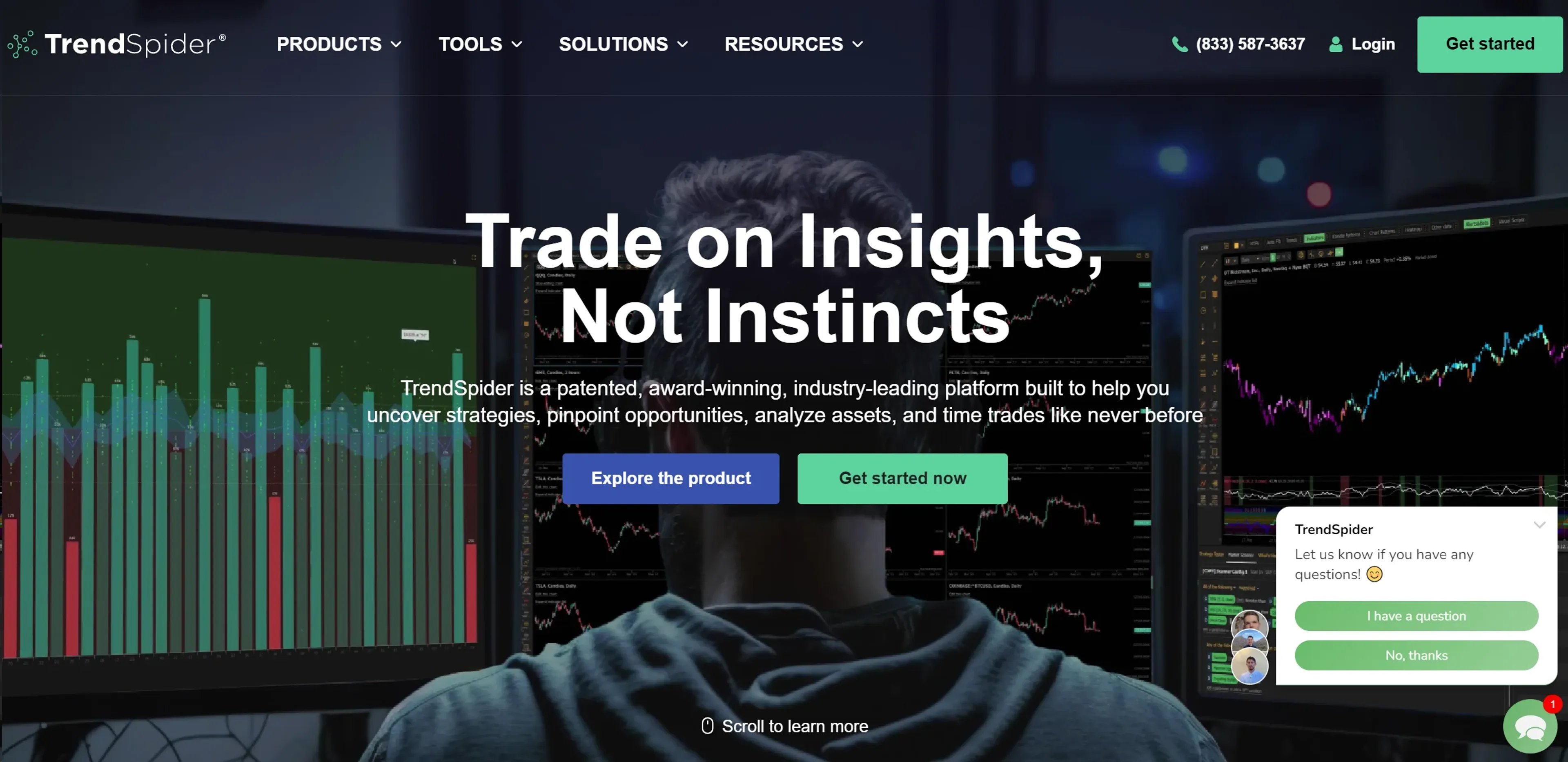 Trendspider product screenshot