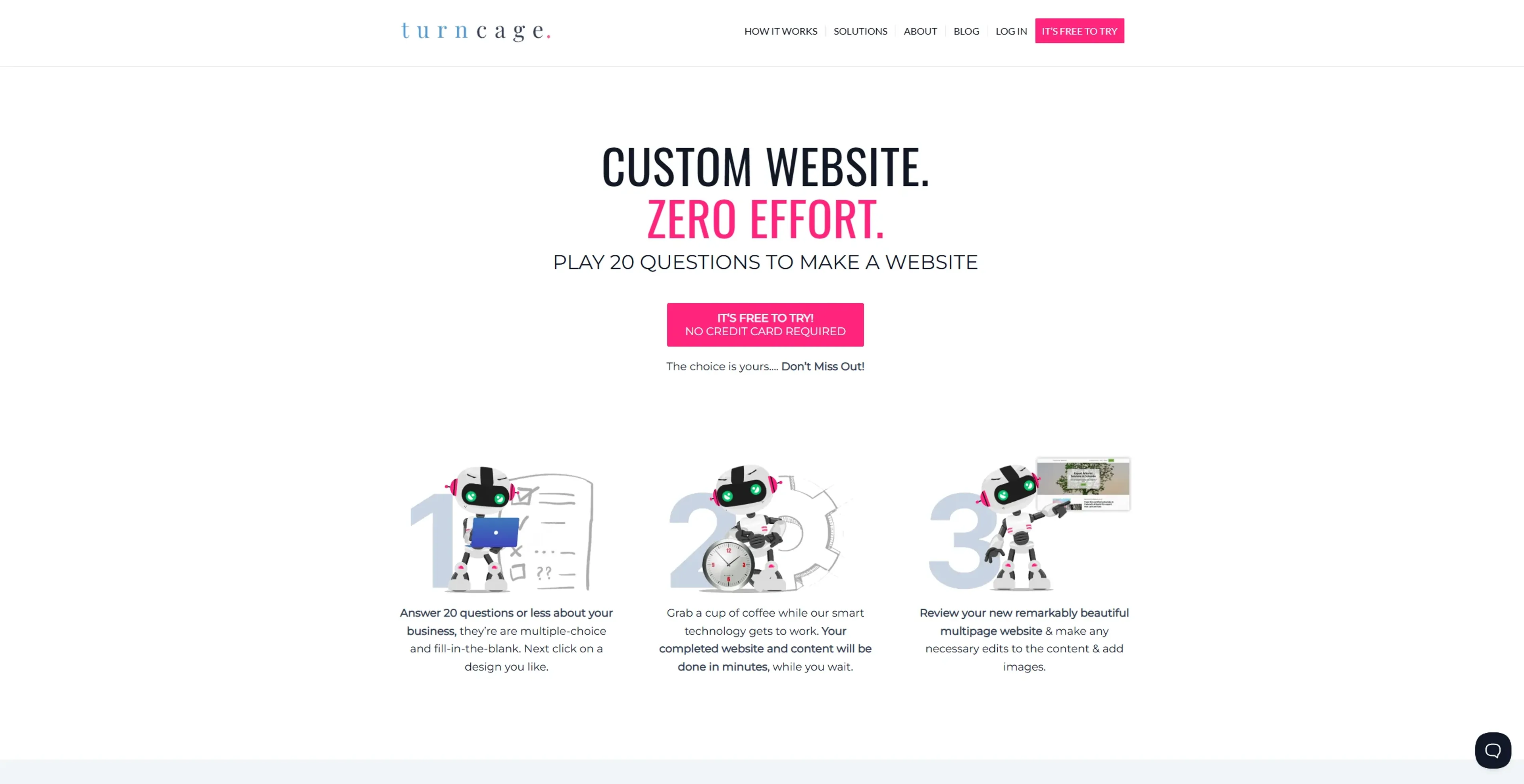 TurnCage product screenshot